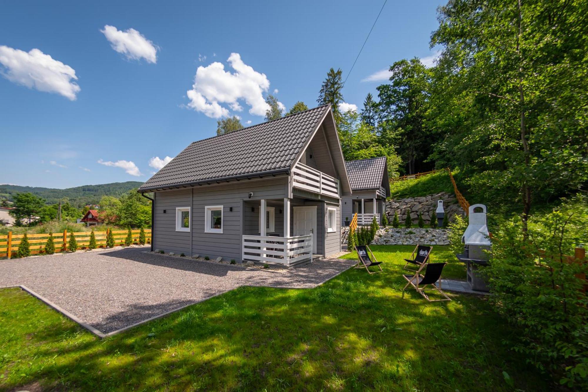 Domki U Sosny - Nowoczesne Domki Na Wylacznosc, Spokojna Okolica Blisko Lasu I Szlaku, 1,2 Km Od Centrum Brennej Brenna Extérieur photo